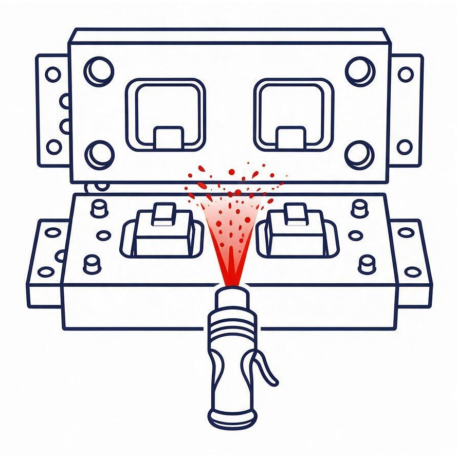 Parting Line Cleaning icon